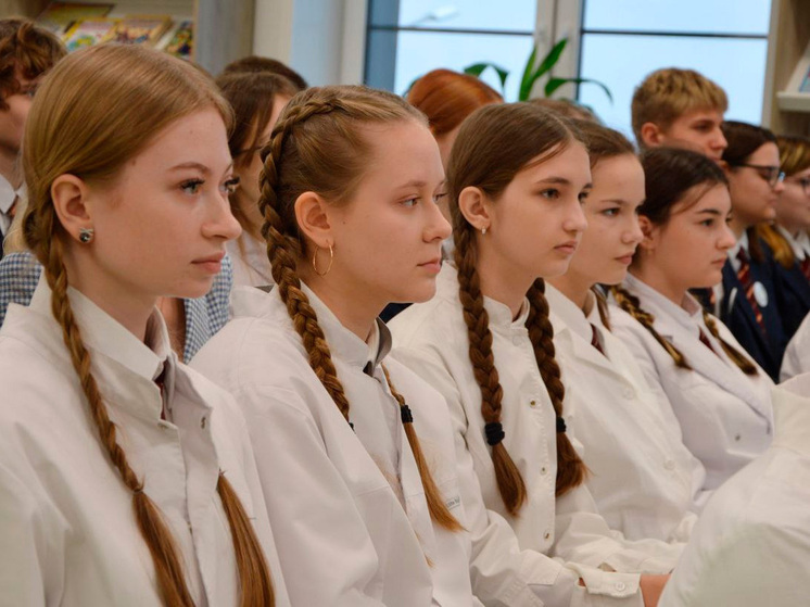 В Липецкой области открыли медицинский класс для юных специалистов