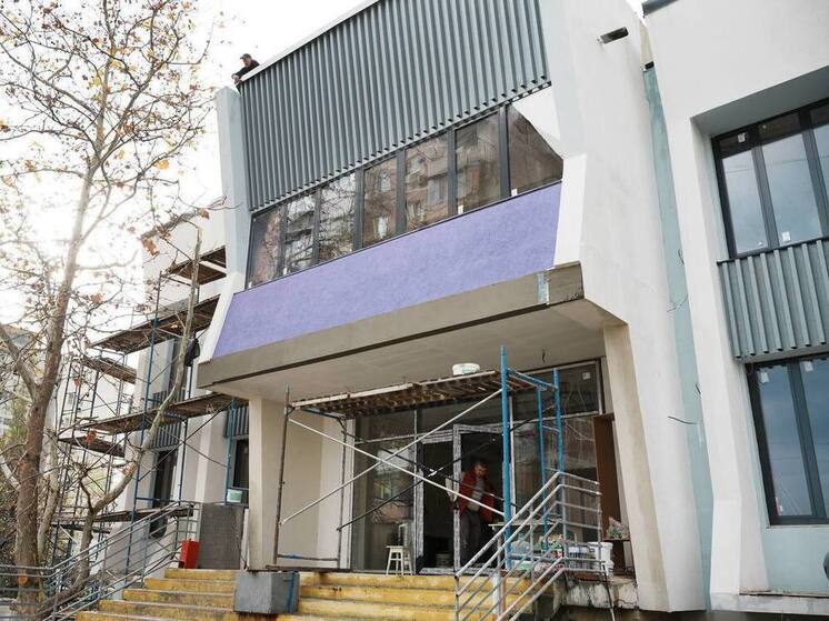 В Молодежном центре в Новороссийске завершили демонтаж внутренних конструкций