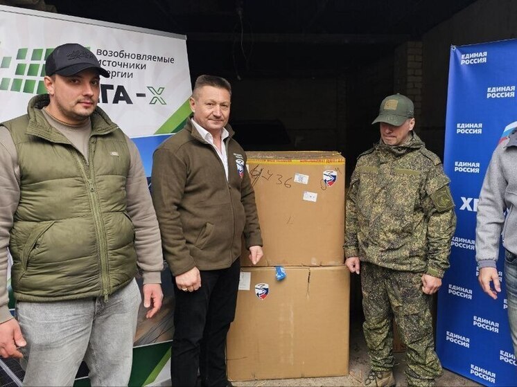 Херсонским военнослужащим передали дизельные генераторы