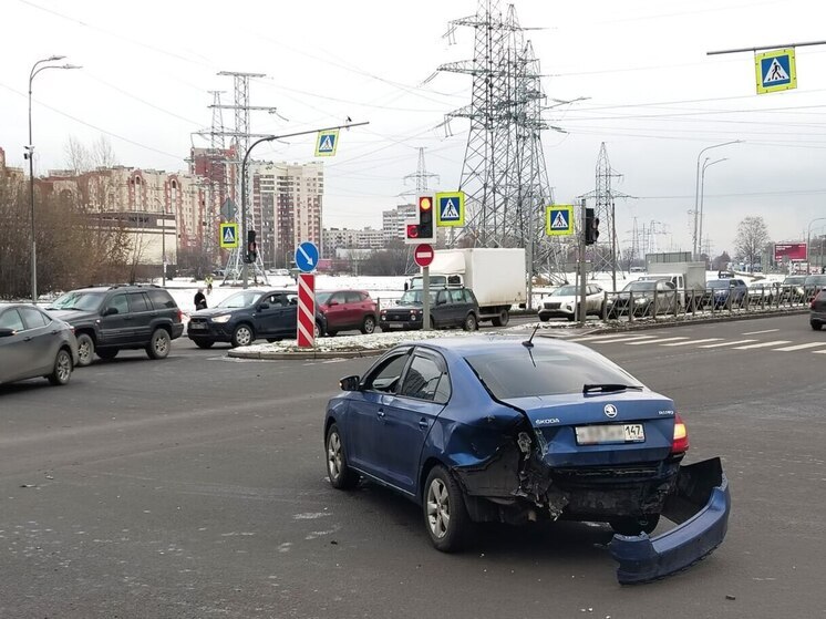 В Петербурге за сутки произошло 317 аварий