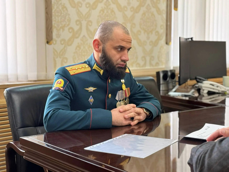 Участник СВО проходит стажировку в Минприроды Ингушетии