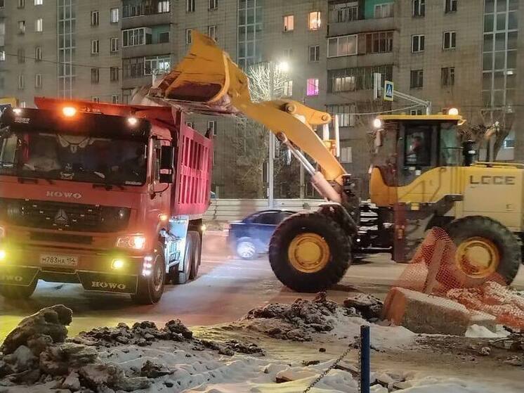 В Новосибирске создадут штаб для централизованного управления уборкой дорог