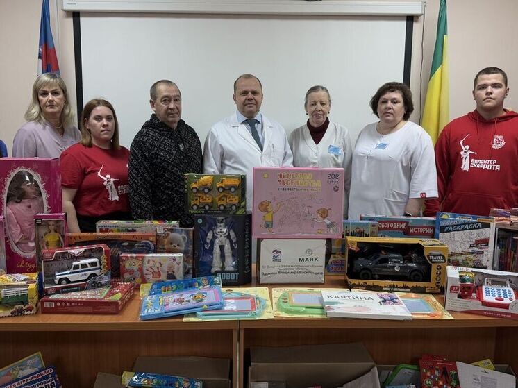 Пензенским детям из больницы им. Н.Ф. Филатова подарят игрушки