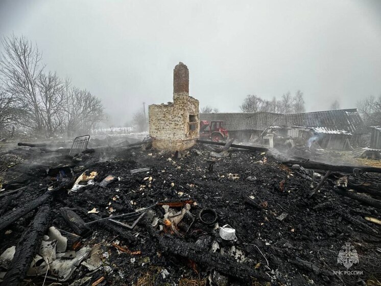  В деревне Слепнево пенсионер погиб при пожаре