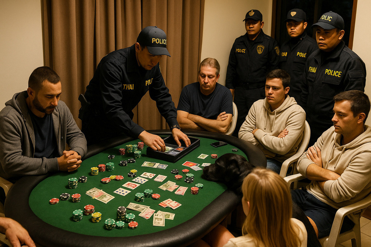 Обнародованы детали задержания россиян за подпольный покер в Таиланде
