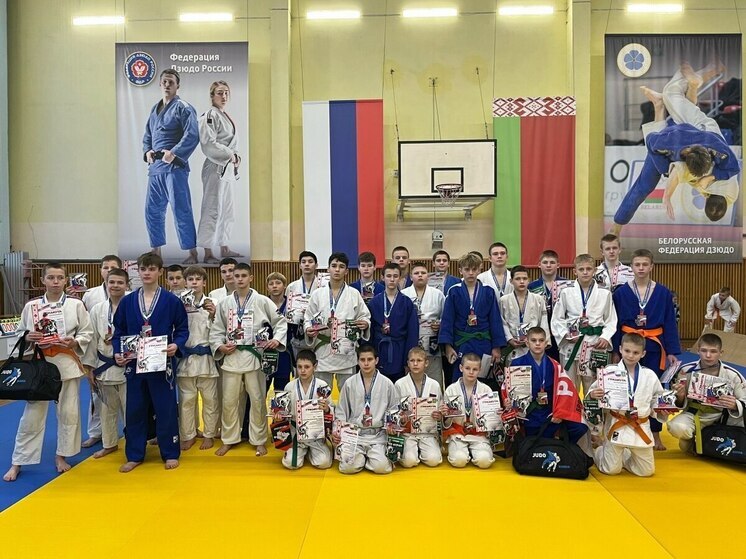 В Брянском районе состоялся международный турнир по дзюдо