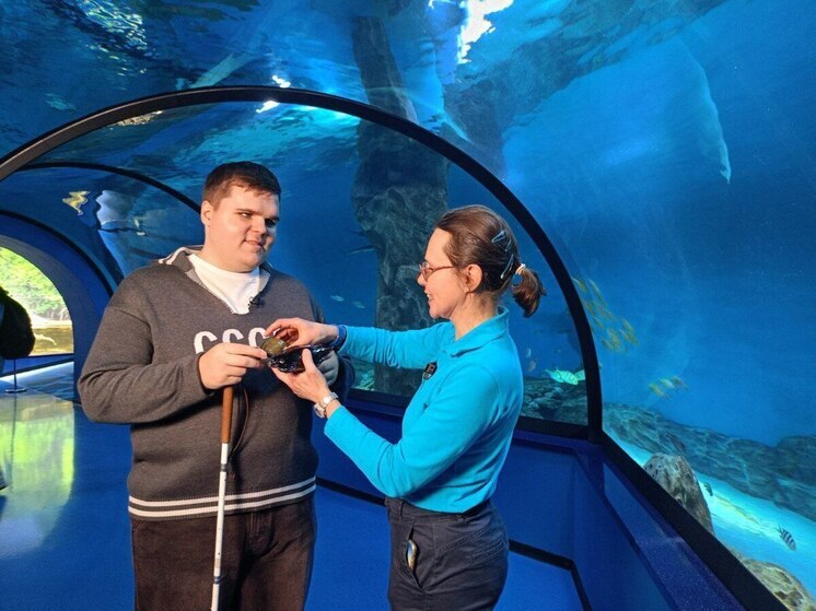 Незрячий провел экскурсию по Калининграду