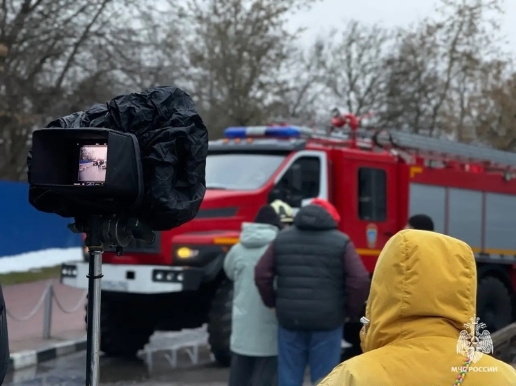 На съемках фильма в Твери понадобилась помощь сотрудников МЧС