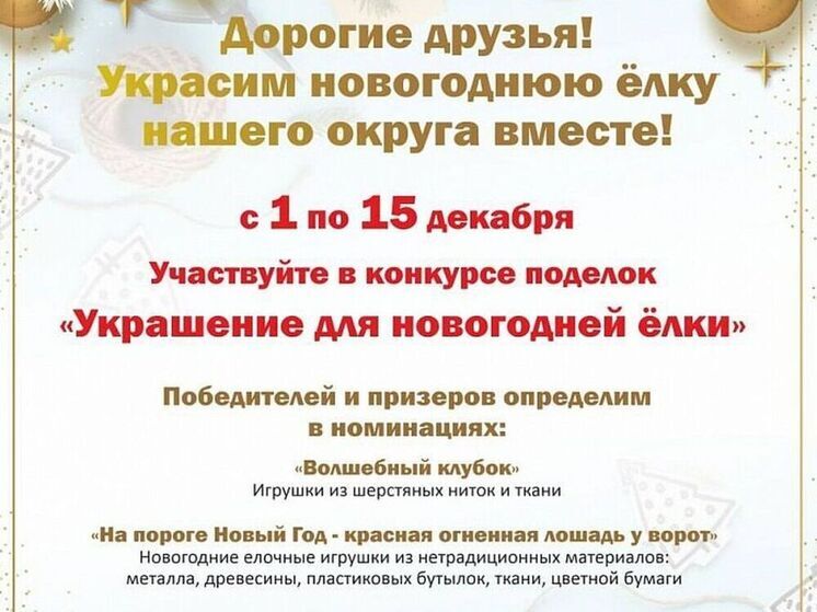 Депутаты думы Иркутска объявляют конкурсы к Новому году