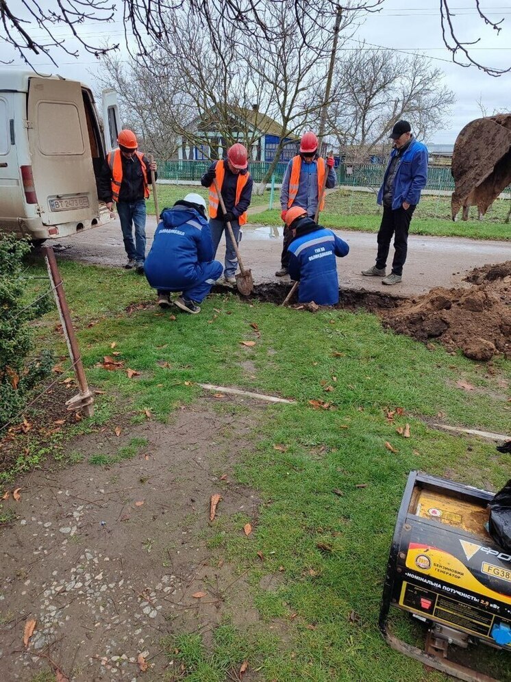 В ноябре херсонские коммунальщики ликвидировали 868 аварий на сетях водоснабжения