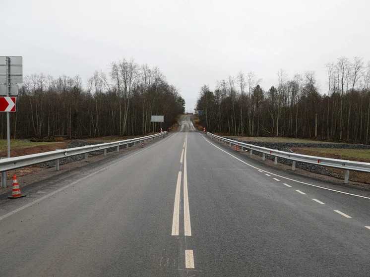 В Карелии завершен капремонт еще одного участка автодороги А-215