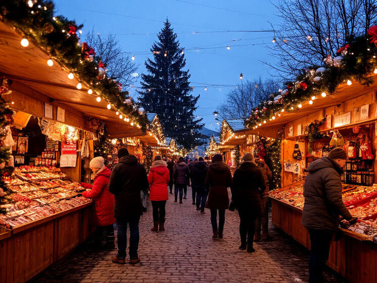 В эту субботу в Костроме откроются первые новогодние базары