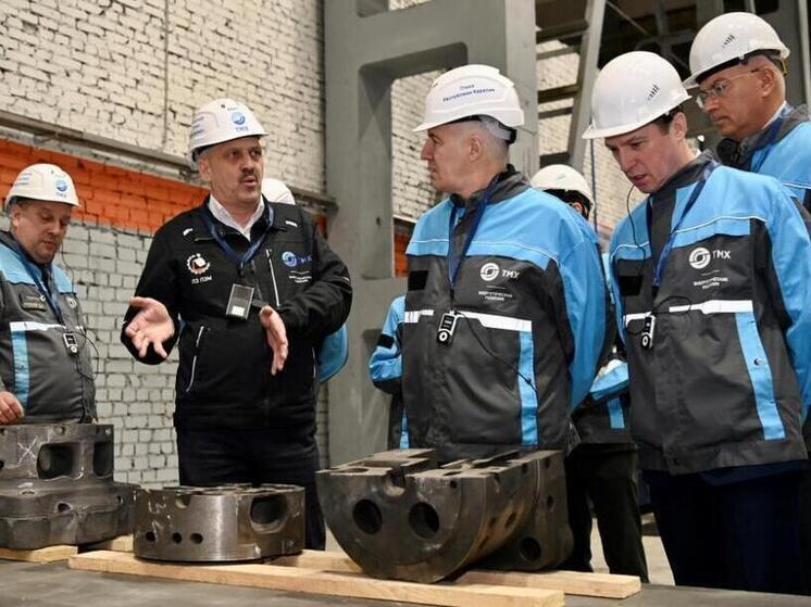 Глава Карелии открыл новую производственную площадку Литейного завода в Петрозаводске