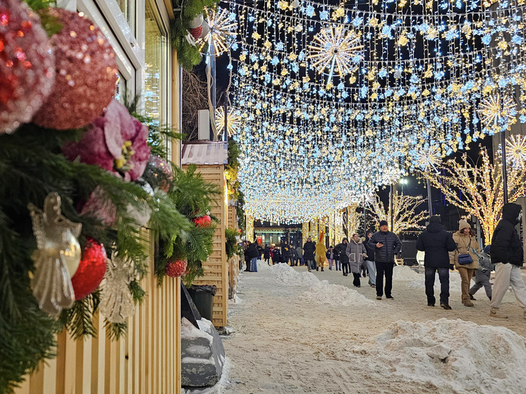 Новогодняя сказка озарила Новосибирск: в городе зажглись тысячи огней