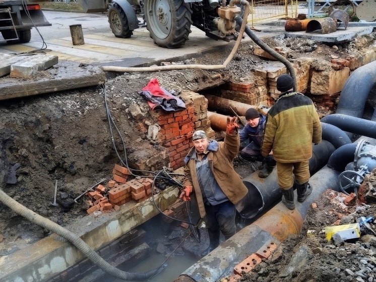 В Рыбинске началась замена теплосетей