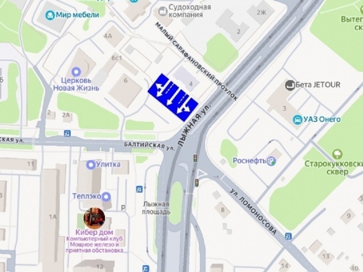 В двух районах Петрозаводска с 23 декабря изменится схема дорожного движения