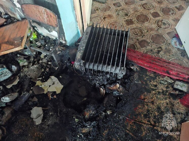 В Хакасии загорелся детский сад из-за оставленного обогревателя