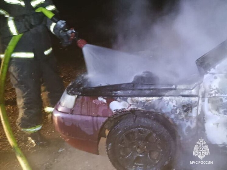 Возгорание автомобиля на трассе «Крым» под Тулой ликвидировано