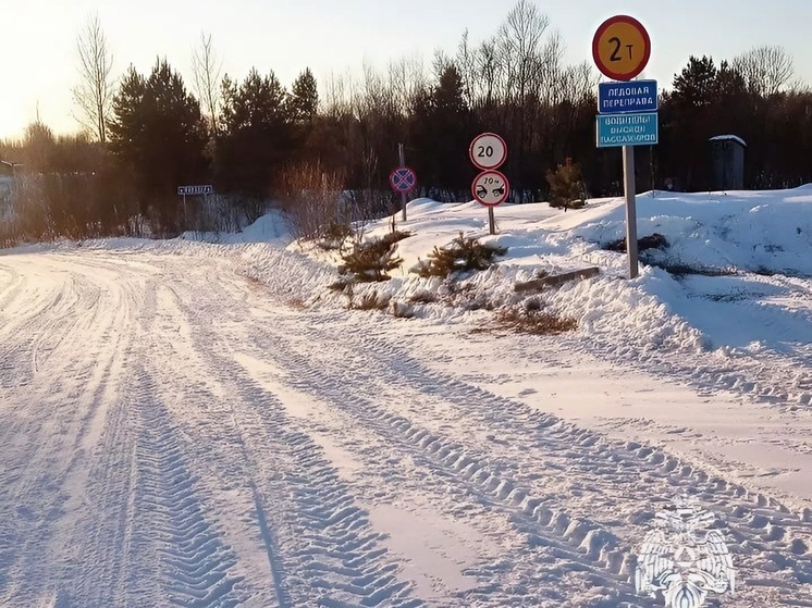 В Томской области действуют уже четыре ледовые переправы