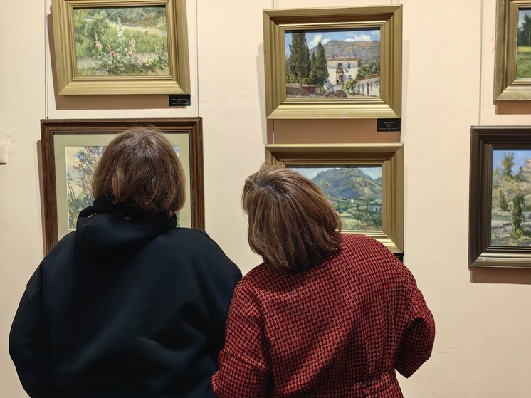 В Богородицком дворце открыли экспозицию Порфирия Крылова из 50 картин