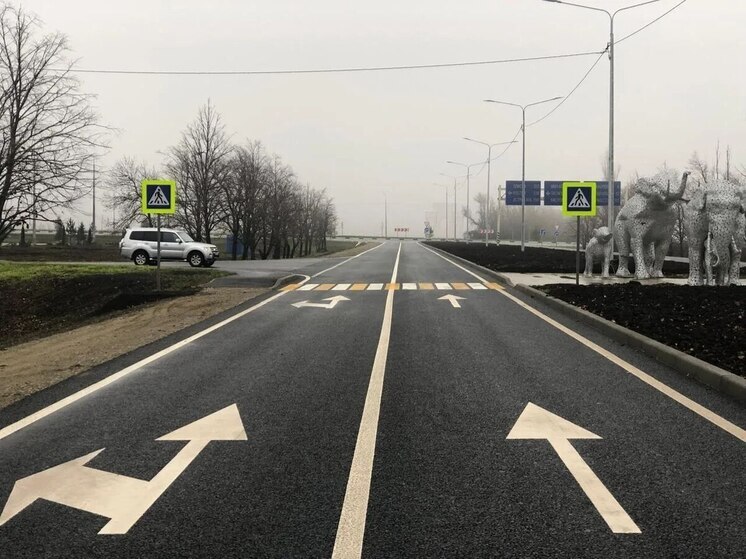 В Ставропольском крае завершается модернизация более 30 км дорог