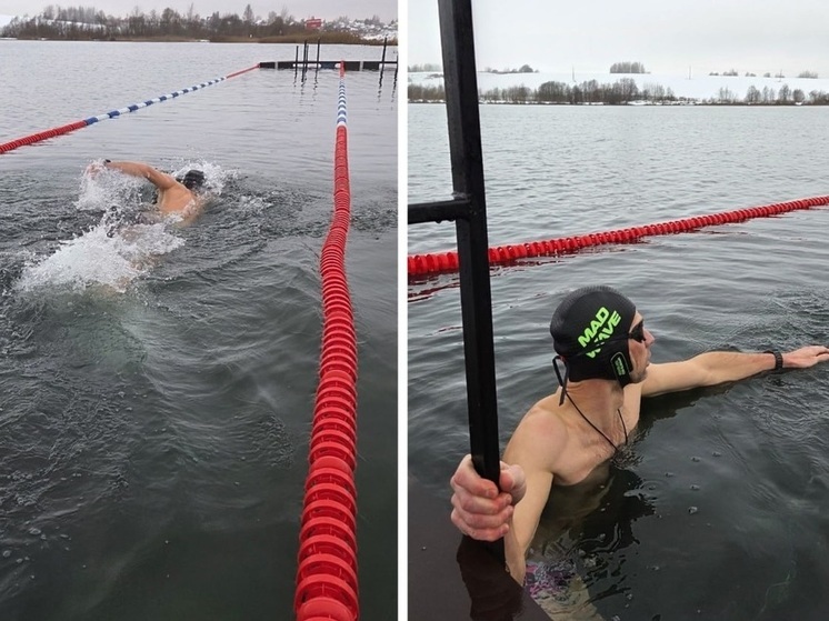 Вологодские «моржи» выступят на чемпионате области по зимнему плаванию