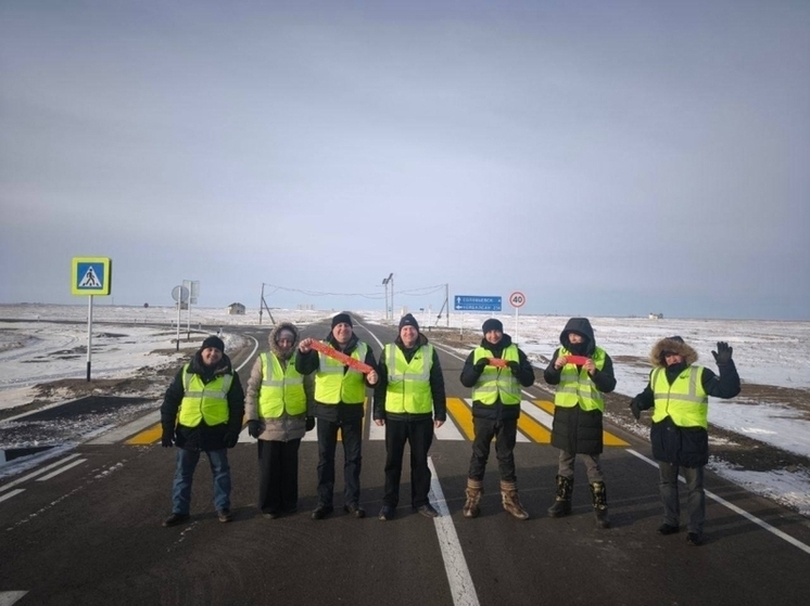 Участок дороги на границе с Монголией в Забайкалье отремонтировали по нацпроекту