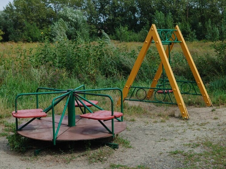 В Пензе демонтируют небезопасные элементы на детских площадках