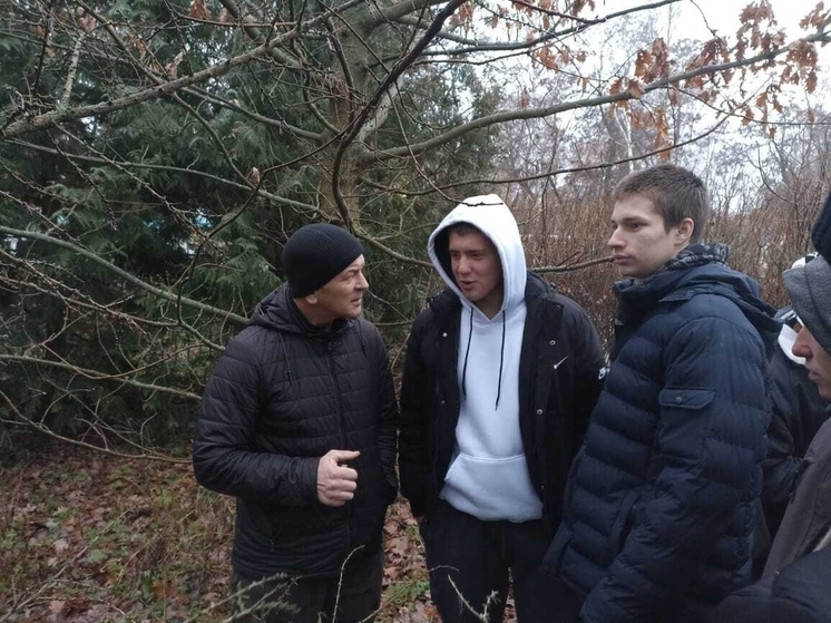 Курские студенты посетили дендрарием Щигровского лесхоза