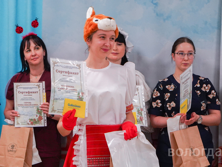 Лучший младший воспитатель Вологды работает в детском саду «Капелька»
