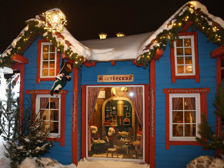 Построить домик Деда Мороза в детском парке «Елмай» приглашают жителей Казани