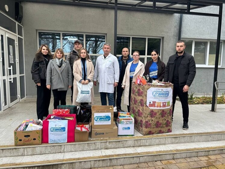 «Единая Россия» поддержала юных пациентов Запорожской инфекционной больницы