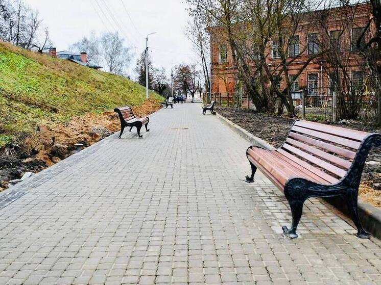  В Переславле-Залесском завершают первый этап создания пешеходной зоны