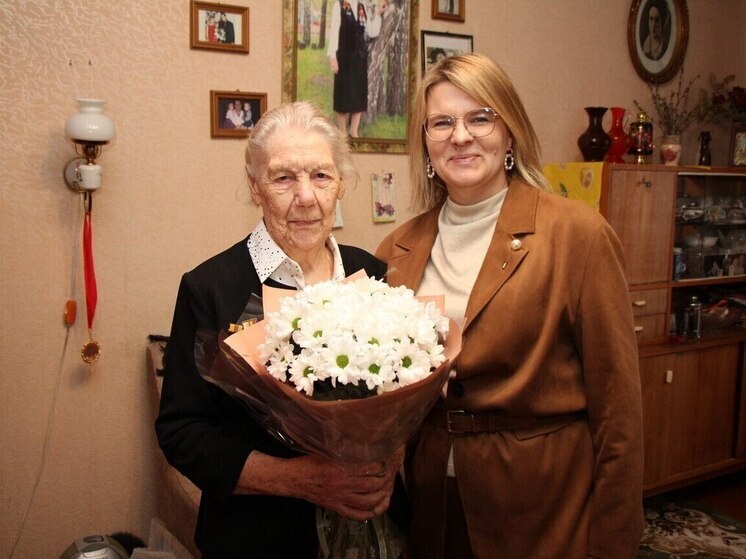 Жительнице Рязани Галине Соболевой исполнился 101 год