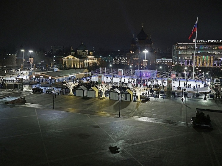 В Туле 5 декабря откроют Губернский каток с шоу спортсменов и мастер-классами