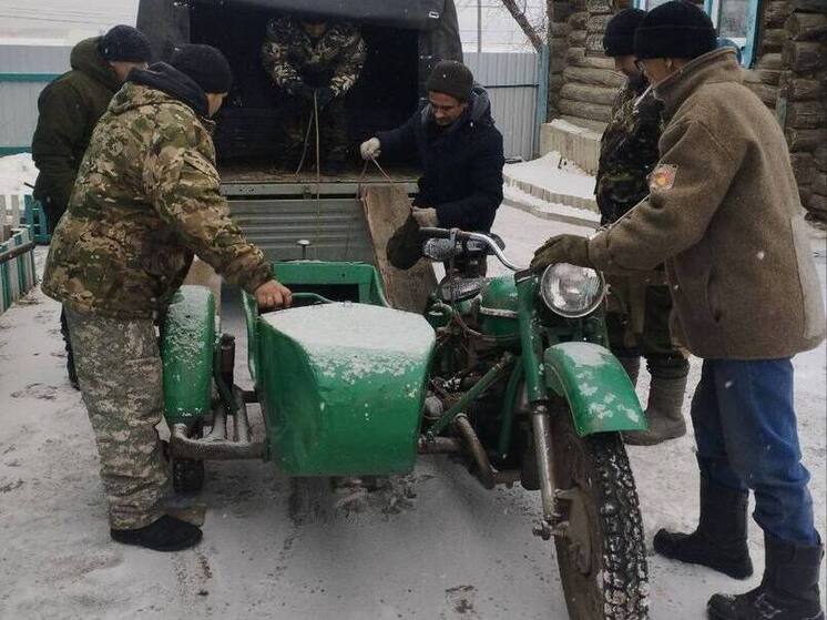 Три мотоцикла «Урал» отправили забайкальцы в зону СВО