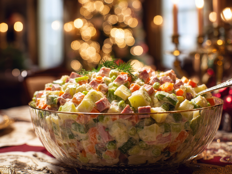 Стоимость продуктов для «Оливье» в торговых сетях за год выросла на 2%