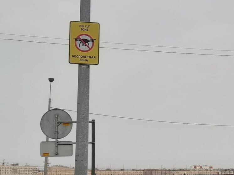 БПЛА останутся под запретом в Петербурге ещё на год