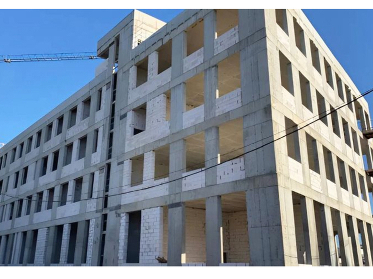 В Орле завершили монолитные работы в учебно-лабораторном корпусе кампуса ОГУ