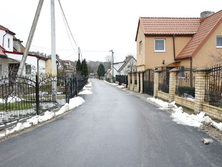 В Ладушкине отремонтировали 800 метров дороги за 17 млн рублей