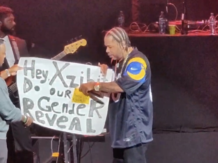 Xzibit помог паре узнать пол малыша на концерте в Петербурге