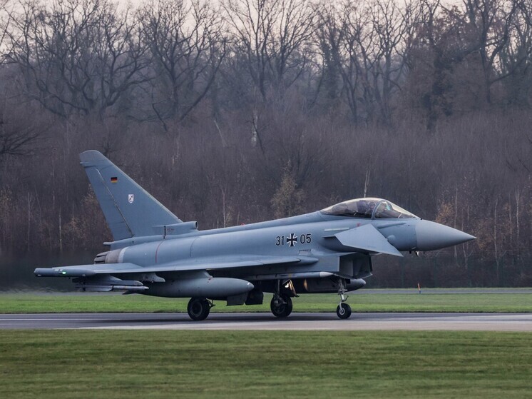 Германия перебросила истребители Eurofighter в Польшу, на базу в 80 км от границы России
