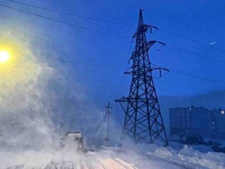 В пятницу Певек окажется во власти сильного ветра и метели