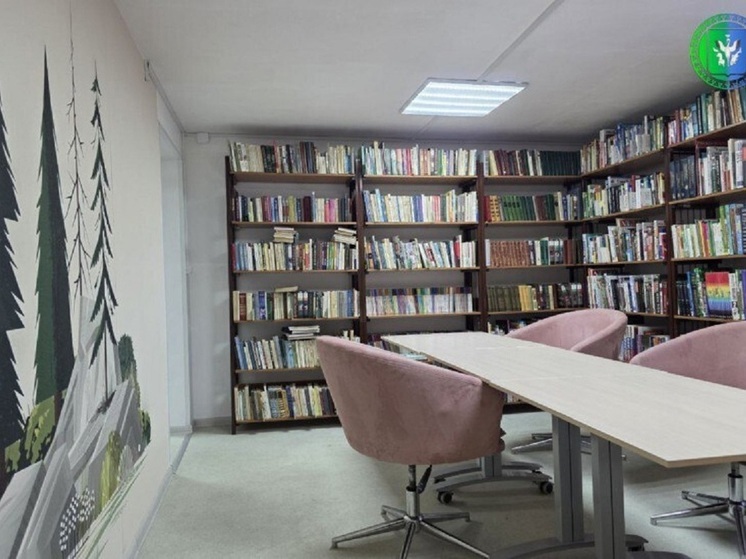 В обновленной библиотеке Питляра открыли военно-патриотический зал и детскую комнату