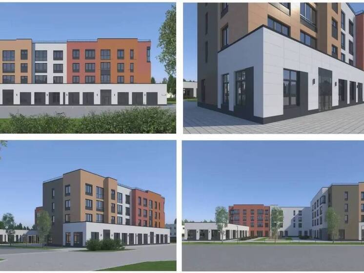 Третий из 5 запланированных домов начали строить в новом микрорайоне Ноябрьска