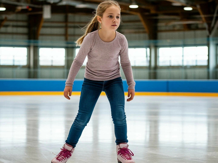 Первый в сезоне уличный каток открылся в Самаре — вопреки тёплому декабрю