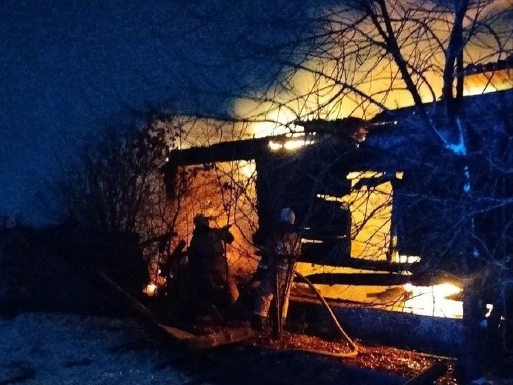 В Алтайском крае из-за неосторожного обращения с огнем погиб мужчина