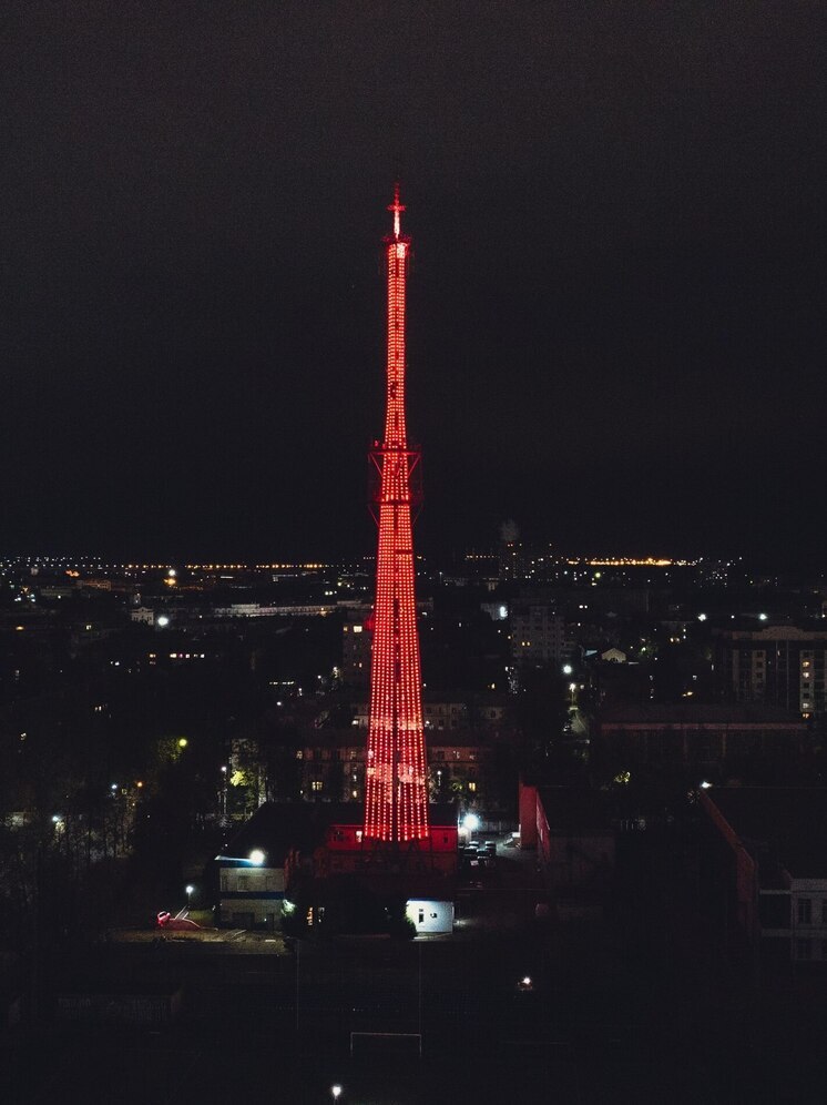 Телебашня в Ярославле засияет в честь Дня добровольца