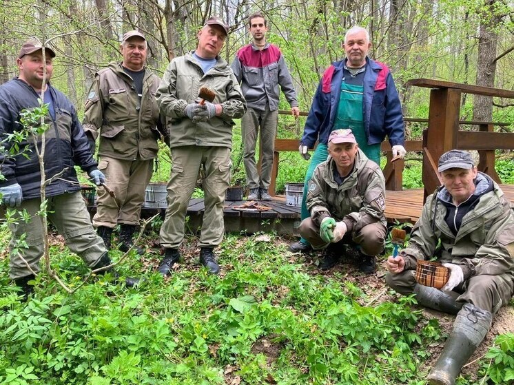 В калужском заповеднике поблагодарили волонтёров