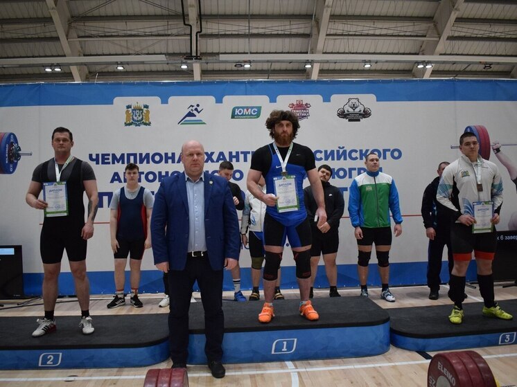 Спортсмены Сургутского района завоевали бронзу на чемпионате Югры по тяжёлой атлетике